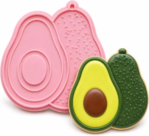 Vista 25 de Cortadores de galletas de manzana con sello en relieve 3D impreso en forma de fruta de ácido poliláctico de 3 pulgadas, suministros para hornear
