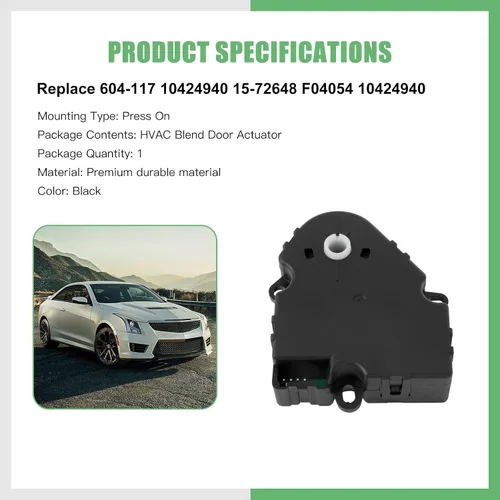 Vista 2 de SCITOO Actuador de puerta de mezcla de calentador HVAC para Buick para Rendezvous 2002-2007, para Chevy para Venture 2001-2005, para Oldsmobile