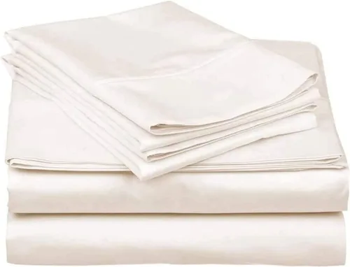 Vista 7 de Mattress-Homes Juego de sábanas de 4 piezas ultra lujosas 100% algodón suave de fibra larga de 16 pulgadas de profundidad, tamaño individual lavable