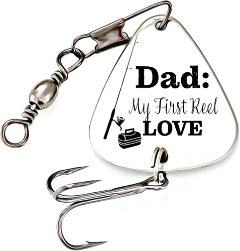 Vista 9 de Wedding Party Gift Fishing Lure Best Man Groomsman Officiant Usher Forever Your Little GILR Wedding-Lure