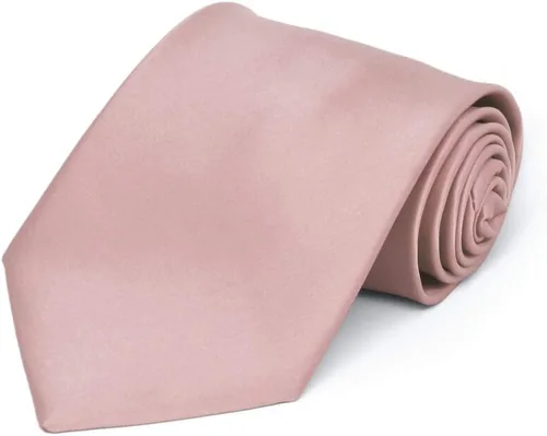Vista 13 de tiemart Corbata de color sólido prémium Negro