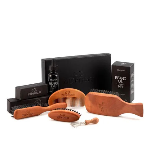 Vista 5 de ZilberHaar - Cepillo principal para cabello y barba Cerdas suaves