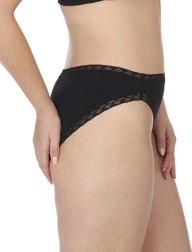 Vista 3 de Natori Paquete de 3 calzoncillos de corte francés Pima Bliss para mujer Negro