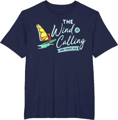 Vista 41 de Windsurfing Board Camiseta Windsurfer, Negro