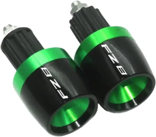 Vista 20 de Moto Handlebar End Plug Motorcycle Universal Handlebar Grips Ends Counterweight Bar Slider End Cap Plug for FA&zer FZ8 FZ 8 7/8