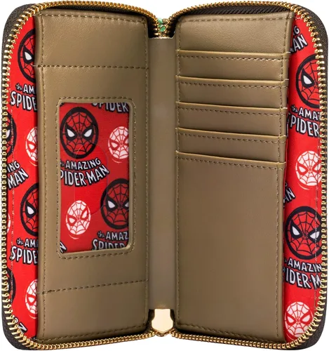 Vista 5 de Loungefly Marvel Spider-Man Sinister 6 Wallet exclusivo de Tienda