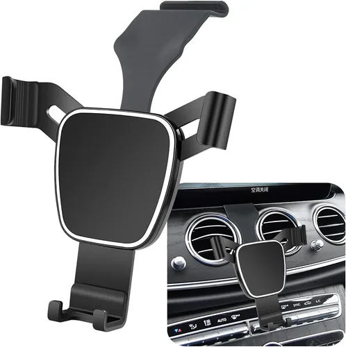 Vista 8 de Soporte para teléfono de coche para Mercedes Benz Clase E 2010-2013 E300 E350 E550 E63 AMG W212 Accesorios de automóvil Soporte de navegación