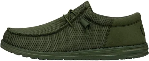 Vista 29 de Hey Dude Wally Eco Stretch Mocasines para hombre, cómodos y ligeros aleación