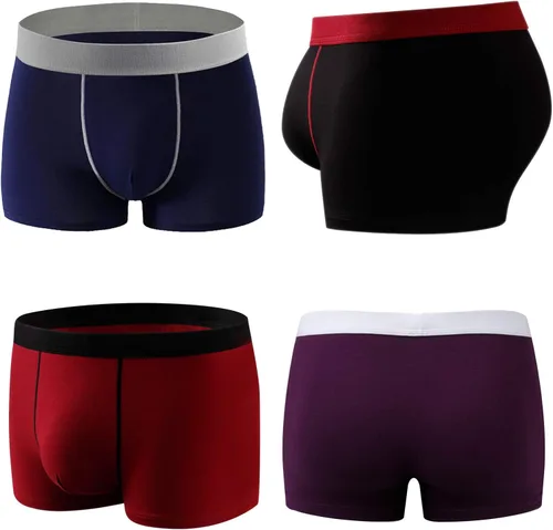 Vista 3 de Aserlin - Calzoncillos para hombre 5 unidades algodón sin recorrer