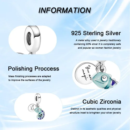 Vista 2 de Birth Stone Love Heart Flying House Mom Crown Balloons Smile Children Luchs Charms para pulseras de plata de ley 925, collares, regalos de joyería