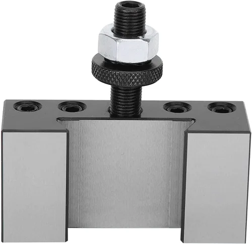 Vista 8 de Soporte de poste de herramienta de torno de cambio rápido, soporte para herramientas de torno 250-201 CXA 2.992 x 2.874 x 0.984 in/3.0 x 2.9 x 1.0