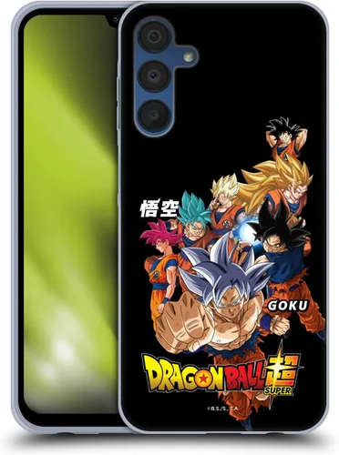 Vista 187 de Head Case Designs Funda de gel con licencia oficial de Dragon Ball Super Group Future Trunks Arc Characters [protección de grado militar] compatible