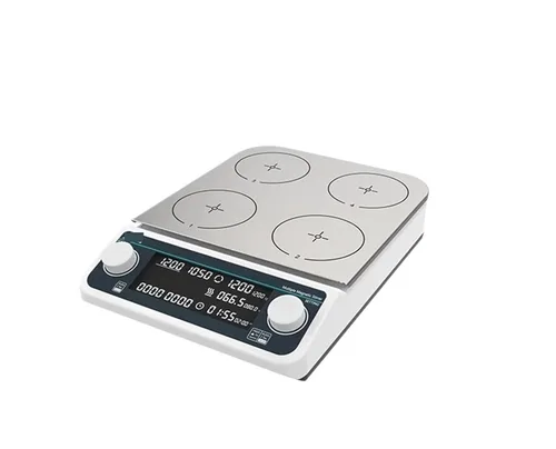 Vista 10 de Magnetic Stirrer, Multi-Station Magnetic Stirrer Digital Display Laboratory Stirrer Magnetic Mixer with Heating Four-Station Six-Position(MS-10L)