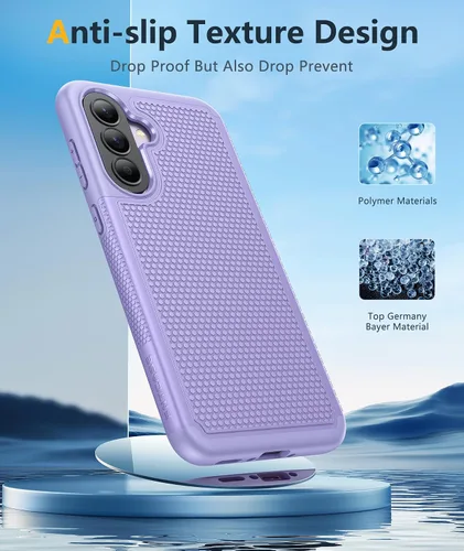 Vista 656 de FNTCASE Funda para iPhone 17 Pro: Fundas delgadas translúcidas de color azul claro compatibles con MagSafe, protección completa de la cámara
