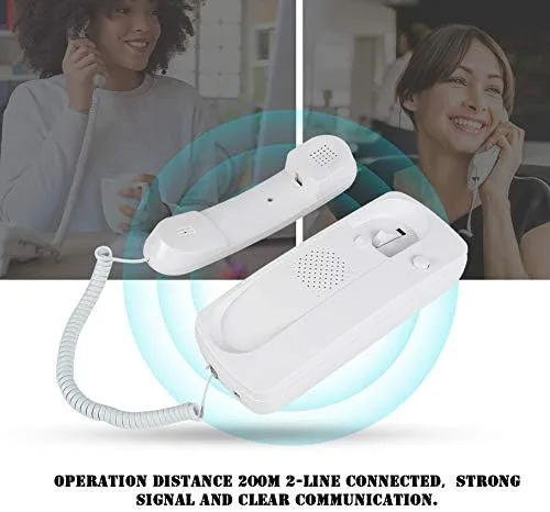 Vista 3 de Intercomunicadores para el hogar, intercomunicadores Distancia de trabajo 656.2 ft Comunicación clara fuerte conveniente para oficinas, hoteles
