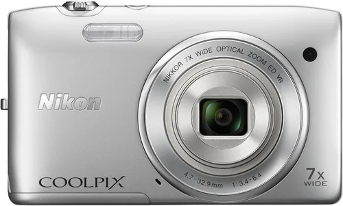 Vista 2 de Nikon COOLPIX S3500 Cámara digital de 20.1 MP con zoom 7x (Rosa Decorativa) (MODELO ANTIGUO)