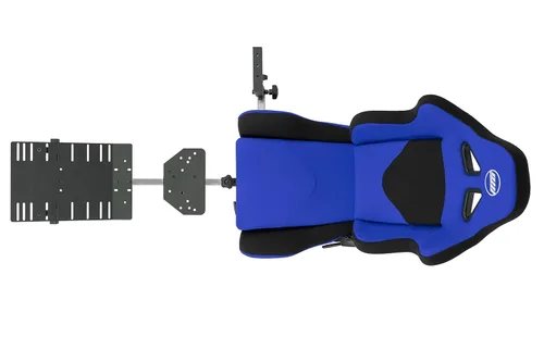 Vista 9 de OpenWheeler GEN3 Racing Wheel Stand Cockpit Blue on Black Fits All Logitech G923 G29 G920 Thrustmaster Fanatec Wheels Compatible with Xbox One