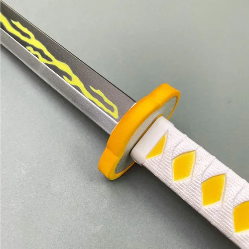 Vista 2 de Fantasy Slayer - Espada de espuma para iluminación, réplica, accesorios de katana, para colecciones, regalos, cosplay para programas de anime