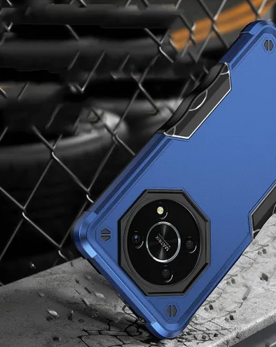 Vista 6 de Compatible con Honor X9, a prueba de golpes, híbrida resistente a los golpes, funda híbrida para parachoques híbrida de cuerpo completo, resistente