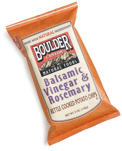 Vista 15 de Boulder Canyon Papas fritas - Hickory BBQ (1.5 oz/Caja de 55)
