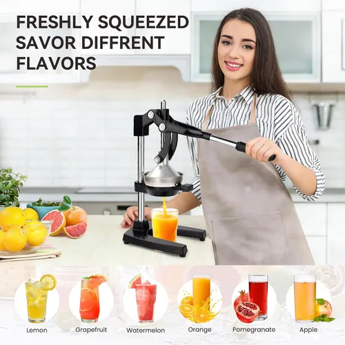 Vista 3 de Fyvva Juicer naranja manual del arrabio, exprimidor resistente de la fruta