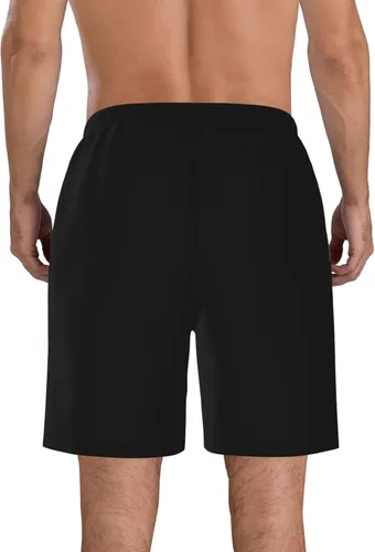 Vista 3 de Pantalones cortos de playa con bolsillos y diseño de bandera de Puerto Rico Boricua Pride
