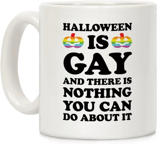 Vista 75 de LookHUMAN Tazas de Halloween Taza de café de Halloween - Tazas de café para decoración ideales para amantes y entusiastas de la decoración - Taza