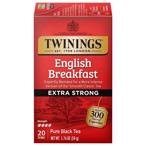 Vista 139 de Twinings Bolsas de té negro Blackcurrant Breeze envueltas individualmente, 20 unidades (paquete de 1), dulce, sabor picante, con cafeína, disfruta