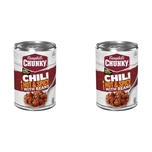 Vista 29 de Campbell's Chunky Chili con Frijoles, 15.25 oz. Tazón para Microondas
