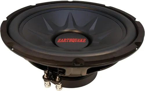 Vista 3 de Earthquake Sound TNT-12DVC Subwoofer de 12 pulgadas con doble bobina de voz de 4 ohmios, rojo, negro, blanco