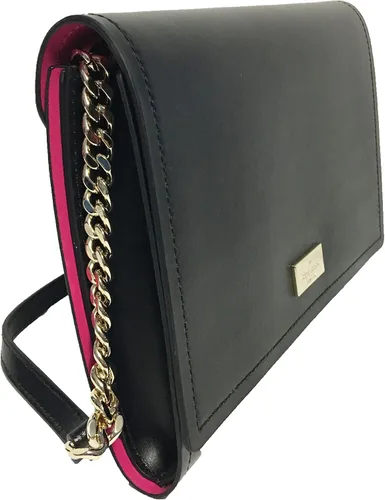 Vista 2 de Kate Spade New York Arbour Hill Angelea Bolso de hombro de cuero (negrorosa cariño)