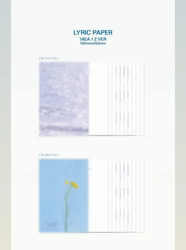 Vista 6 de DREAMUS BTOB - Be Together [Be Love ver.] (3er álbum) Álbum+Beneficios limitados de pre-orden+CulturaRegalo coreano