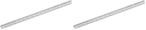 Vista 23 de Alumicolor Regla Métrica de Bolsillo para Arquitecto de Aluminio, 15CM, Negro