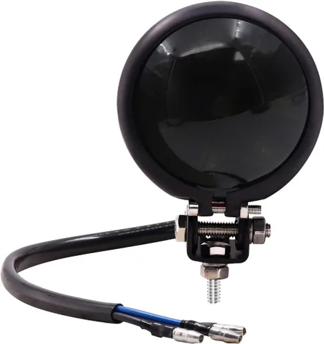 Vista 9 de Luz trasera de motocicleta, luz de freno de freno universal, color rojo de 12 V, luz lateral de rueda trasera de motocicleta, luz para guardabarros
