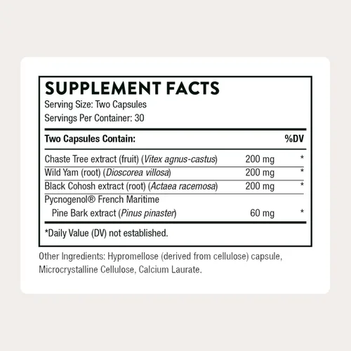 Vista 2 de THORNE - Meta-Balance - Apoyo nutricional para mujeres durante la menopausia* - Sin gluten, lácteos y soja - 30 porciones