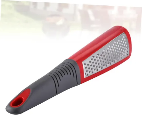 Vista 7 de Cortadora de queso de ajo de acero inoxidable aleatorio, acero inoxidable eficiente para cepillar vegetales, herramienta de cocina compacta fácil