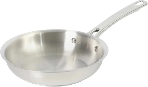 Vista 9 de Sur La Table Kitchen Essentials Chef's Deck - Horno holandés de acero inoxidable de 5.3 cuartos de galón con inserto de vapor y tapa de vidrio