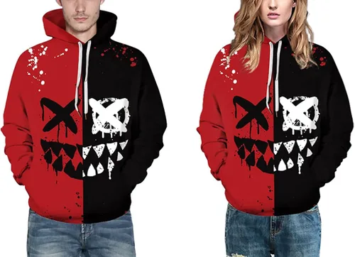 Vista 5 de Chaos World Men's Hoodie 3D Funny Graphic Print Light Weight Long Sleeves Novelty Sweatshirt Pullover