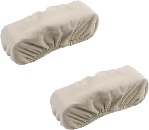 Vista 9 de Fundas para reposabrazos de silla de oficina, fundas para sofá reclinable (marrón)