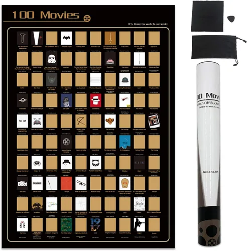Vista 11 de NTZS Póster para rascar de 50 aventuras de fiesta - Lista de castigos de fiesta (41.9 cm x 59.4 cm) Regalo de Navidad y festival