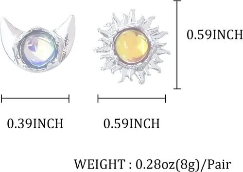 Vista 2 de Aretes de tuerca para mujer, bonitos aretes de circonita para niñas, diseño de mariposa y perlas