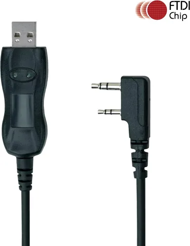 Vista 3 de BTECH PC03 FTDI Cable de programación USB universal Plug & Play para radios BTECH, Baofeng, Kenwood - Compatible con UV-5R, BF-F8HP, GMRS-V2