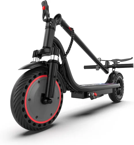 Vista 12 de Scooter eléctrico adulto 19Mph/22Mph E-Scooter ligero de largo alcance Rojo