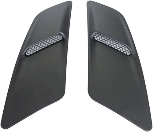 Vista 6 de Ajuste 2015-2017 Ford Mustang GT Front Hood Ventilaciones OE Estilo Negro