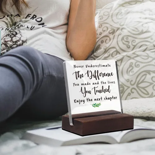 Vista 4 de Regalos de oficina para mujeres, hombres, compañeros de trabajo, despedida, nuevo trabajo, regalos de jubilación para mujeres, empleados, regalos