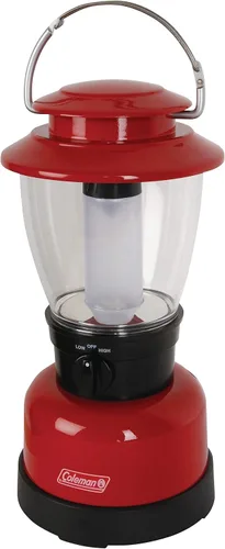 Vista 2 de Coleman Linterna LED de 400 L con batería 4D, resistente al agua y a los impactos con asa de transporte, luces LED de por vida nunca necesitan