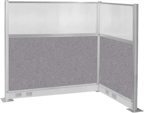 Vista 31 de Versare Cubículo eléctrico de panel silencioso preconfigurado Paredes divisoras de estación de trabajo Paneles de privacidad para cubículos Gris