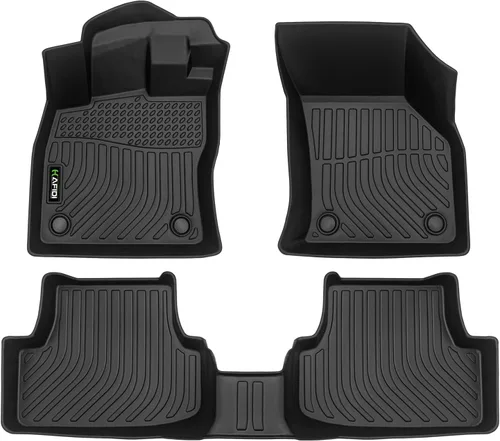 Vista 63 de HAFIDI® Juego de alfombrillas y forro de carga para Kia EV9 2024 2025 2026 (no apto para sillas de relajación), protección para todo tipo de clima