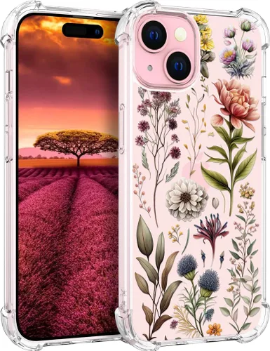 Vista 67 de Funda compatible con iPhone 15, bonita funda transparente para mujer, funda de silicona transparente para teléfono, color negro, tigre poderoso