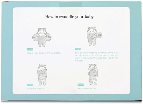Vista 7 de BlueMello Manta para envolver al bebé Felpa ultrasuave esencial para bebés de 0 a 6 meses Recibir envoltorio beige Accesorios ideales